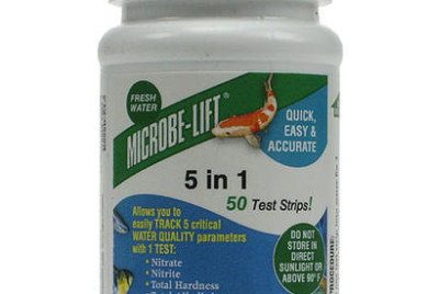 pond maintenance test strips by microbe lift pond water care test kits 