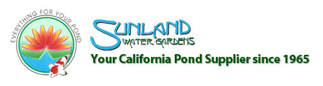 SunlandWaterGardens.com Pond Supplies | Pond Plants | Pond Pumps | Pond Supply Experts