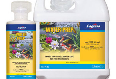 Laguna Water Prep for fish and plants.