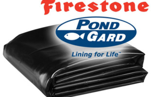 Pond Liners: 50×100 Firestone 45 mil EPDM pond liner