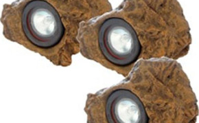 Pond Supplies: Pond Lights: Calais LED Natural Rock pond light