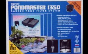 Pond Filters: Pondmaster 1350 Submersible Filter Kit | Submersible Pond Filters