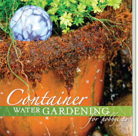 Here's an alt tag for the image: `Container water gardening book for hobbyists`
