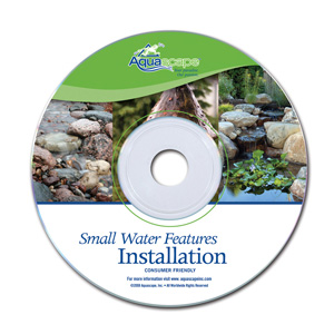 Aquascape Pond Supplies: Small Water Features Installation DVD | Part Number 98179 Learn more about Aquascape Pond Supplies at SunlandWaterGardens.com