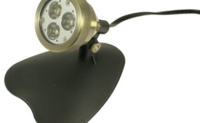 Aquascape 3-Watt 12 Volt LED Spotlight - Architectural Bronze Finish - Promo Items - Part Number: 98927 - Pond Supplies