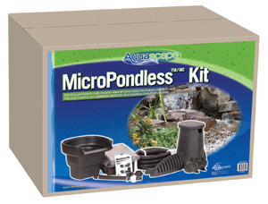 Aquascape 4'x6' MicroPondlessT Waterfall Kit - Pondless Kits - Pond and Pondless Kits - Part Number: 99769 - Aquascape Pond Supplies