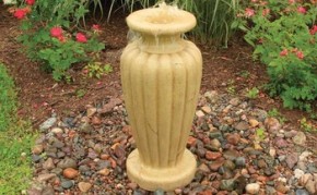 Aquascape Classic Greek Urn Fountain Kit - XLg/Crushed Coral - Decorative Water Features - Part Number: 78060 - Pond Supplies