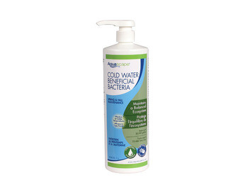 Aquascape Cold Water Beneficial Bacteria/Liquid - 1 Ltr/33.8 oz - Water Treatments - Seasonal Pond Care - Part Number: 98894 - Aquascape Pond Supplies