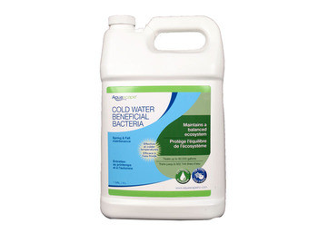 Aquascape Cold Water Beneficial Bacteria/Liquid 4 ltr/1.1 gal - Water Treatments - Seasonal Pond Care - Part Number: 96021 - Aquascape Pond Supplies