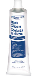 Aquascape Fish Safe Black Silicone Sealant - 4.7 oz - Silicone and Foam - Installation Products - Part Number: 22010 - Aquascape Pond Supplies