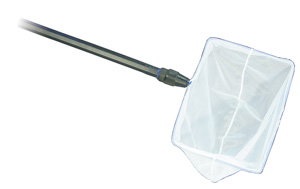 Aquascape Pond Skimmer Net with Extendable Handle 12" x 7" (Small) - Fish Nets - Fish Care & Food - Part Number: 98559 - Aquascape Pond Supplies