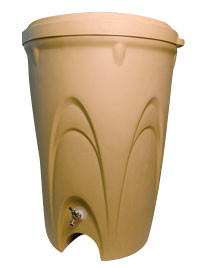 Aquascape Sandstone Rain Barrel - Rain Barrels - Rainwater Harvesting - Part Number: 98767 - Aquascape Pond Supplies