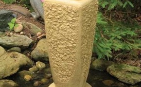 Aquascape Textured Ripple Fountain Kit - Large/Crushed Coral - Decorative Water Features - Part Number: 78068 - Pond Supplies