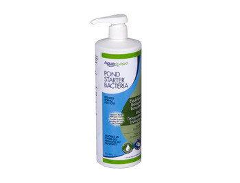 Aquascape Pond Starter Bacteria/Liquid - 1 ltr/33.8 oz - Pond Starter - Water Treatments - Part Number: 96015 - Aquascape Pond Supplies