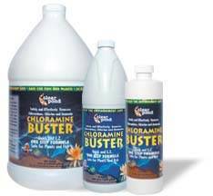 Pond Water Care: Clear Pond Chlorine/Chloramine Buster | Chlorine/Ammonia Control Learn more about Pond Supplies, Pond Care & Maintenance, Water Care, Chlorine/Ammonia Control and Pond Maintenance at SunlandWaterGardens.com