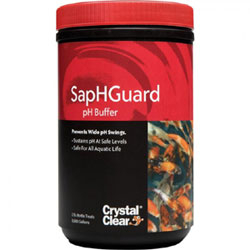 Pond Water Care: Crystal Clear SapHGuard - pH Buffer | Conditioners Learn more about Pond Supplies, Pond Care & Maintenance, Water Care, Conditioners and Pond Maintenance at SunlandWaterGardens.com