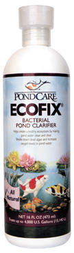 Pond Water Care: PondCare Eco-Fix | Bacterial Products Learn more about Pond Supplies, Pond Care & Maintenance, Water Care, Bacterial Products and Pond Maintenance at SunlandWaterGardens.com