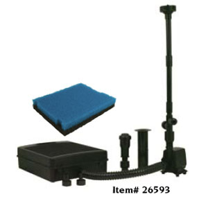 Pond Filters: Tetra FK6 Submersible Fountain & Filter Kit | Tetra Pond Filters Learn more about Pond Supplies, Pumps & Filters, Pond Filters, Tetra Pond Filters and Pond Pumps & Pond Filters at SunlandWaterGardens.com