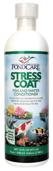 Pond Fish Supplies: Pond Stress Coat | Pond Fish Learn more about Pond Supplies, Fish Care, Fish Health Care, Aquarium Pharmaceuticals and Pond Fish at SunlandWaterGardens.com