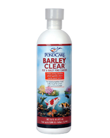 Pond Water Care: PondCare Barley Clear | Pond Clarifiers Learn more about Pond Supplies, Pond Care & Maintenance, Water Care, Pond Clarifiers and Pond Maintenance at SunlandWaterGardens.com