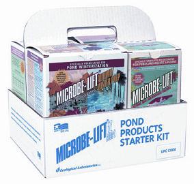 Pond Water Care: Microbe-lift Starter Kit | Pond Clarifiers Learn more about Pond Supplies, Pond Care & Maintenance, Water Care, Pond Clarifiers and Pond Maintenance at SunlandWaterGardens.com