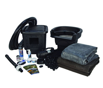 Aquascape Pond Supplies: Small 8' x 11' Pond Kit w/AquaSurge® 3000 (GYFW) | Part Number 53008 Learn more about Aquascape Pond Supplies at SunlandWaterGardens.com