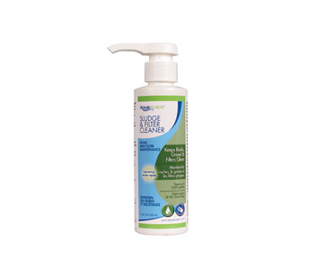 Aquascape Pond Supplies: Sludge & Filter Cleaner/Liquid - 250 ml/8.5 oz | Part Number 98889 Learn more about Aquascape Pond Supplies at SunlandWaterGardens.com