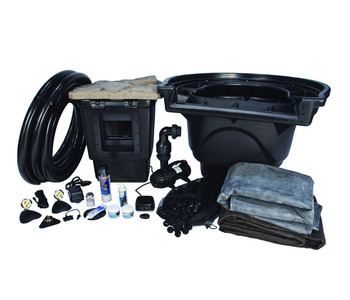 Aquascape Pond Supplies: Large 21' x 26' Pond Kit w/AquaSurge® PRO 4000-8000 | Part Number 53010 Learn more about Aquascape Pond Supplies at SunlandWaterGardens.com