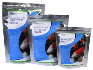 Aquascape Pond Supplies: Cold Water Fish Food Pellets 500g | Part Number 98870 Learn more about Aquascape Pond Supplies at SunlandWaterGardens.com