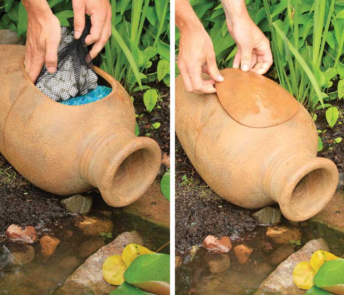 Aquascape Pond Supplies: Pond Filter Urn - Replacement Filter Kit | Part Number 77007 Learn more about Aquascape Pond Supplies at SunlandWaterGardens.com