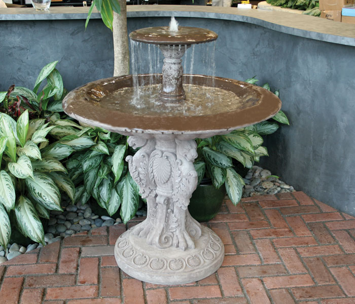 Aquascape Pond Supplies: Baroque Fountain | Part Number 78154 Learn more about Aquascape Pond Supplies at SunlandWaterGardens.com