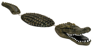 Aquascape Pond Supplies: Floating Alligator Decoy | Part Number 93000 Learn more about Aquascape Pond Supplies at SunlandWaterGardens.com