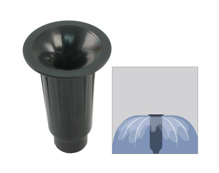 Aquascape Pond Supplies: UltraT Pump Fountain Head Kit (Large) for Ultra 1100 - Ultra 2000 | Part Number 91046 Learn more about Aquascape Pond Supplies at SunlandWaterGardens.com