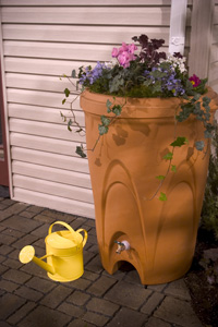 Aquascape Pond Supplies: Terra Cotta Rain Barrel | Part Number 98766 Learn more about Aquascape Pond Supplies at SunlandWaterGardens.com