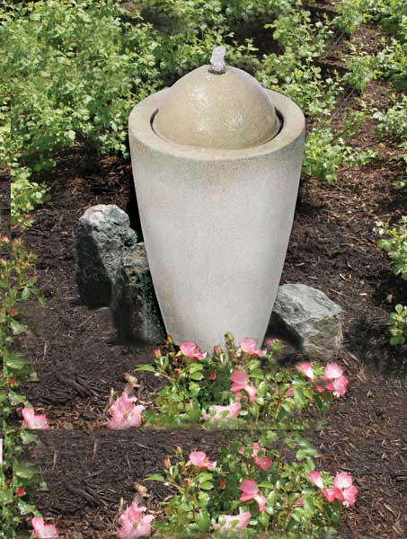 Aquascape Pond Supplies: Granite Transition Garden Fountain Large | Part Number 78030 Learn more about Aquascape Pond Supplies at SunlandWaterGardens.com