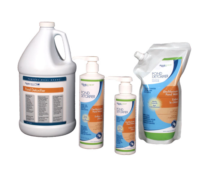 Aquascape Pond Supplies: Pond Detoxifier - 250 ml/8.5 oz | Part Number 98876 Learn more about Aquascape Pond Supplies at SunlandWaterGardens.com
